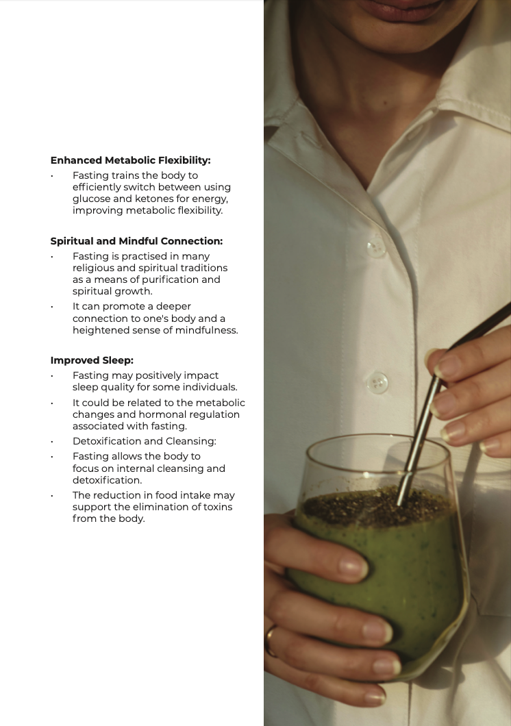 Cothu Fasting eBook Page Example