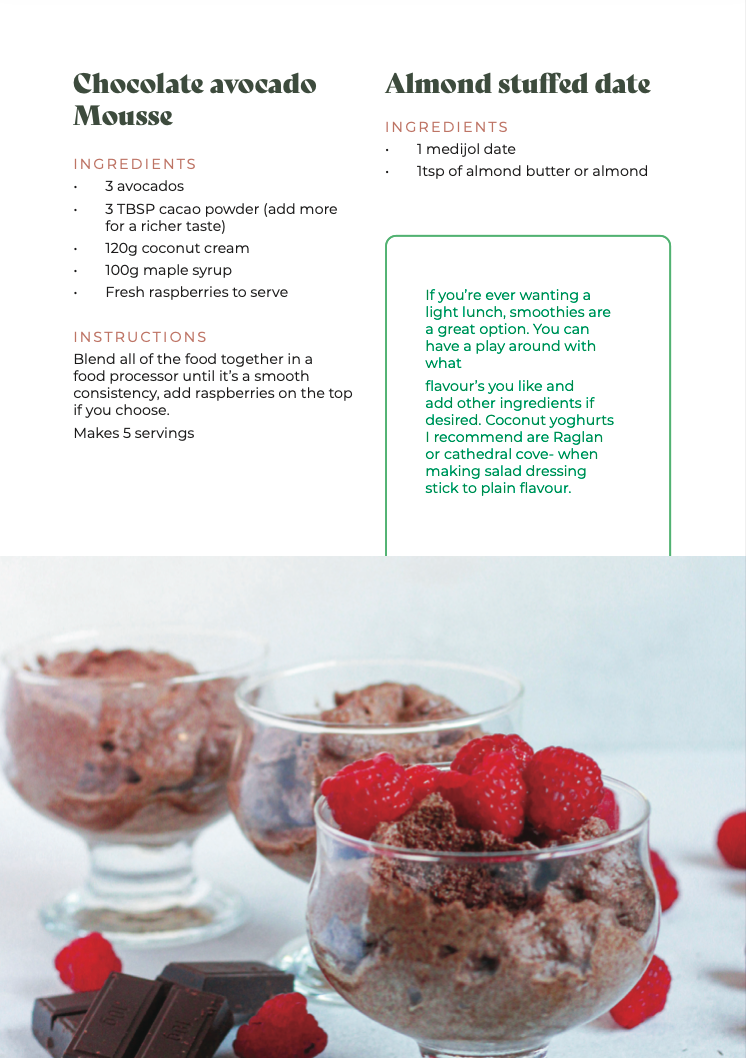 Nutrient Dense Recipe e-book